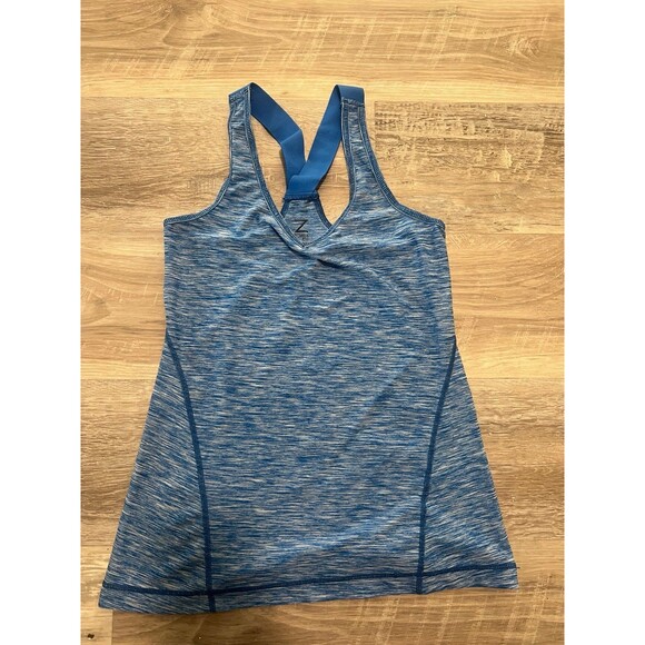 Nordstrom Zella Tank Top Racerback Blue size S like new - Picture 1 of 2